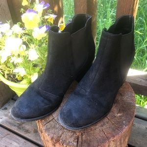 Black Chelsea Booties